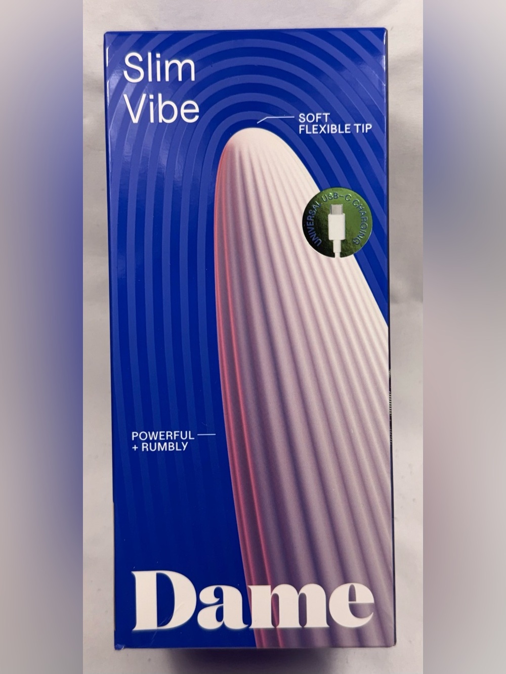 DAME Glo Slim Vibe Rechargeable Massager